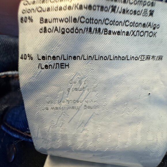 Boss Hugo Boss Jeans Mens Size 32/30 (30x29) Button Fly Straight Leg - Picture 15 of 16